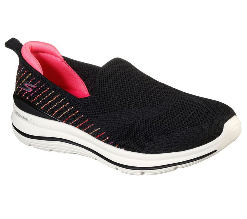Skechers Dam Svarta/Olika Färger Slip On - Gowalk Stretch Fit - Special Day - Sverige (LRVTJ-6950)